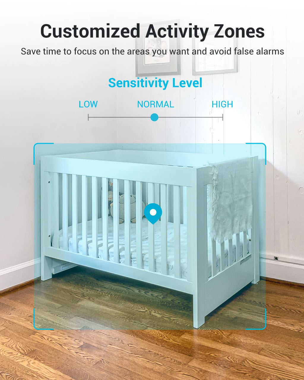 blurams 5G Indoor Cameras for Home Security, 2K Pet Camera with Phone App, 360° PTZ Home Cam w/Dual-Band WiFi6, 2-Way Talk, Free Human/Sound Detection, Motion Tracking, Night Vision, Works with Alexa