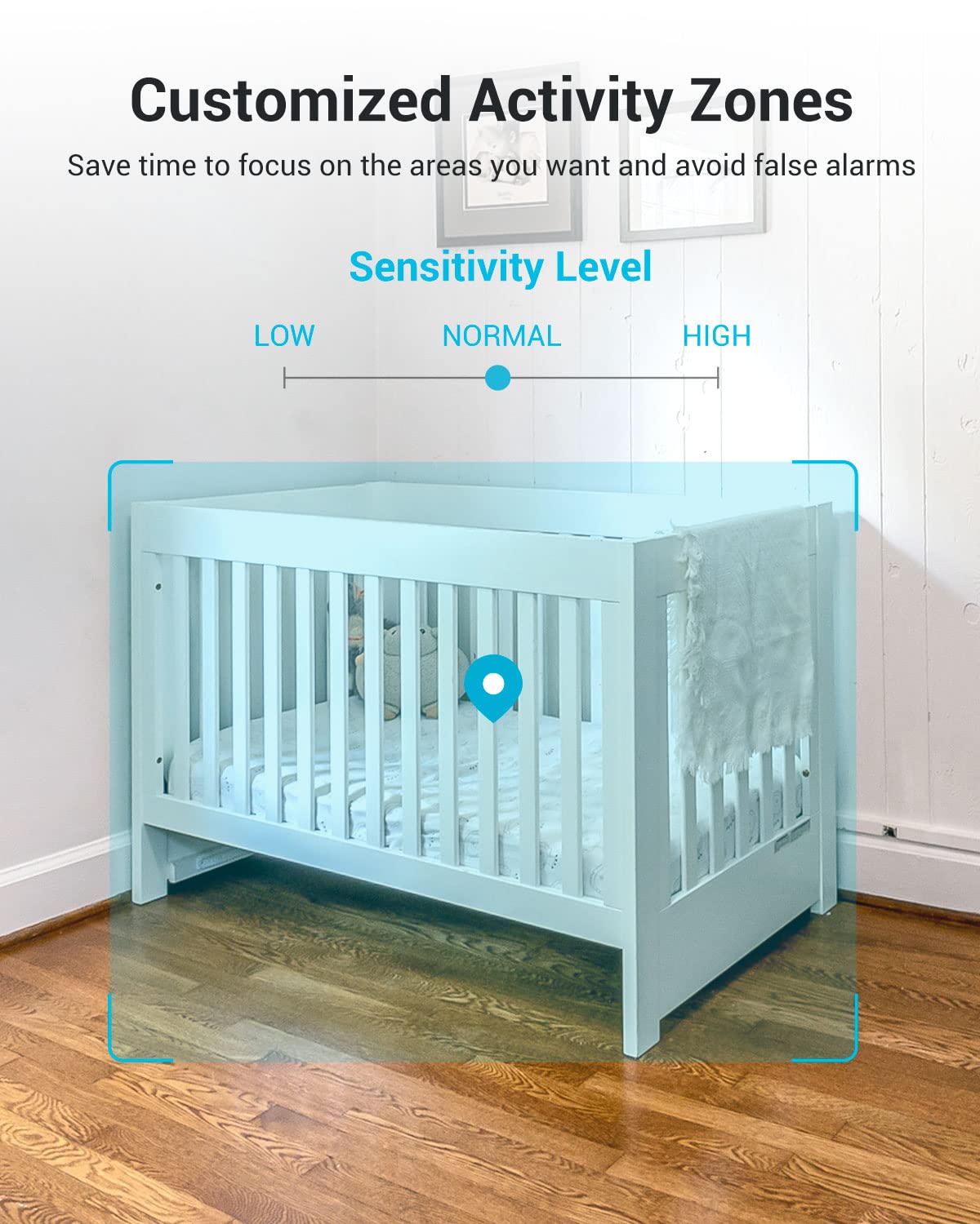 blurams 5G Indoor Cameras for Home Security, 2K Pet Camera with Phone App, 360° PTZ Home Cam w/Dual-Band WiFi6, 2-Way Talk, Free Human/Sound Detection, Motion Tracking, Night Vision, Works with Alexa